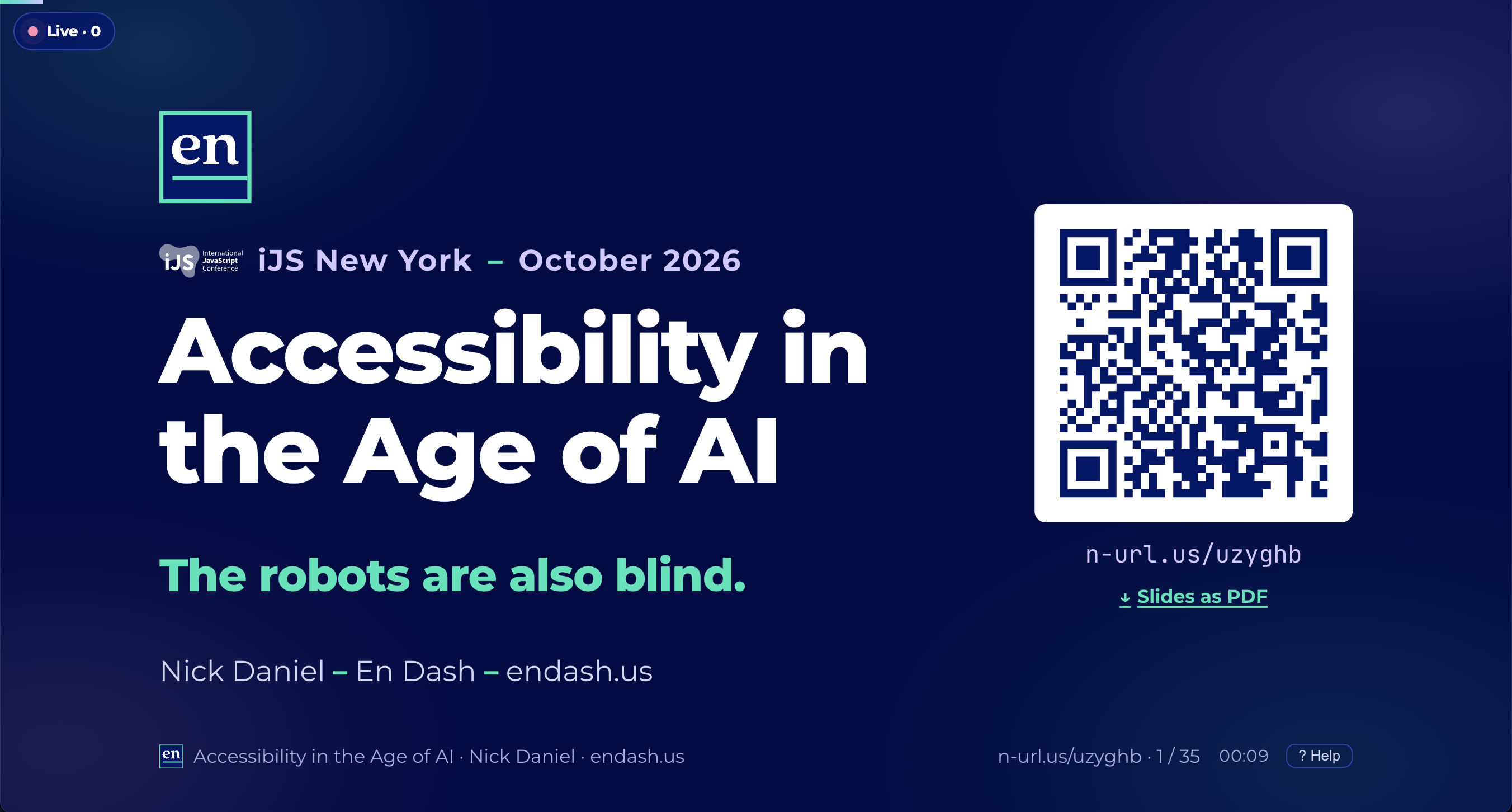 Accessibility in the Age of AI: The Robots Are Also Blind screenshot 1 of 1